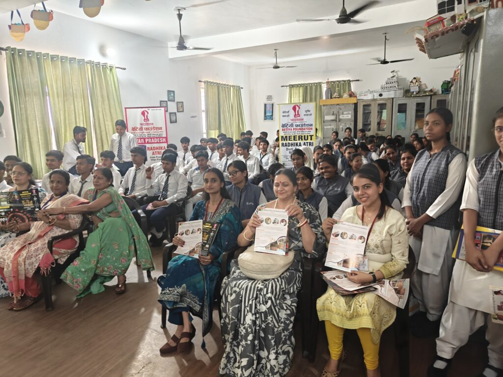 मेरठ में हेल्थ टॉक, करियर काउंसलिंग एवं मेडिटेशन वर्कशॉप का सफल आयोजन