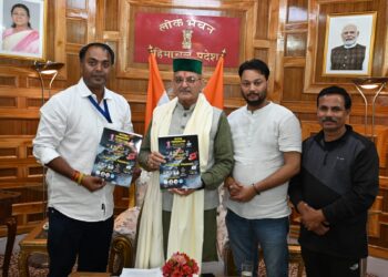 हिमाचल प्रदेश के माननीय राज्यपाल श्री कविंदर गुप्ता जी से प्रेरणादायक भेंट। 