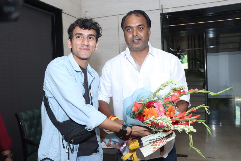 प्रांजल जैन जी को गौरवपूर्ण सम्मान